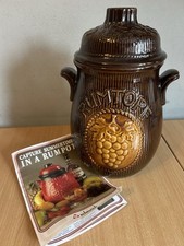 Vintage rumtopf brown for sale  COVENTRY