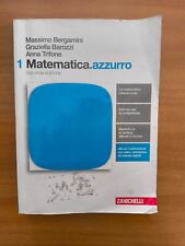 Matematica.azzurro autore mass usato  Alcamo
