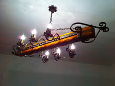 Lampadario artigianale luci usato  Manduria