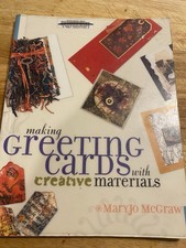 Making Greeting Cards with Creative Materials Craft Book by MaryJo McGraw segunda mano  Embacar hacia Mexico