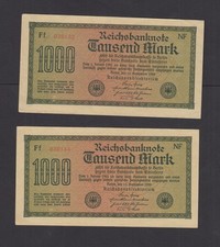 1000 mark reichsbanknote gebraucht kaufen  Deutschland