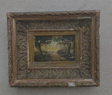 Tableau barbizon signé d'occasion  Belley