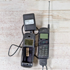 Celular Vintage Sony CM-M130 4ATH CM-1300 Preto com Carregador QN-001AC *LEIA* comprar usado  Enviando para Brazil