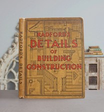 Rare Antique Old Book Building Construction Details Architecture 1911 Masonry ⭐, usado comprar usado  Enviando para Brazil