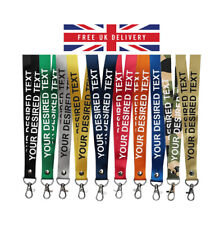 Printed plain lanyard for sale  HARROW