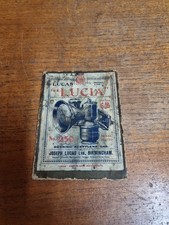 Lucas lucia acetylene for sale Lucas lucia acetylene for sale  LINCOLN