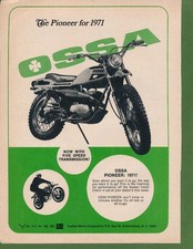 Pubblicità rivista 1971 usato  Spedire a Italy