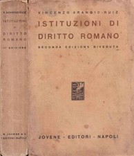 Istituzioni diritto romano. usato Istituzioni diritto romano. usato  Italia