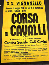 Manifesto maggio 1974 usato  Viterbo