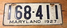 1927 maryland license plates for sale  Ranson