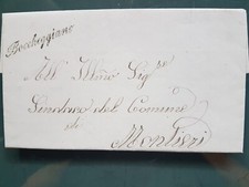 Lettera boccheggiano annullo usato  Montecatini Terme