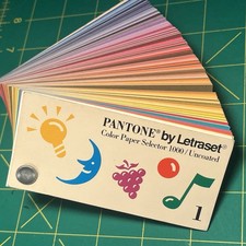 Vintage pantone letraset d'occasion  Expédié en Belgium