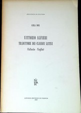 Vittorio alfieri traduttore usato  Italia