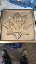 Brush bronze plaque for sale  LEEDS
