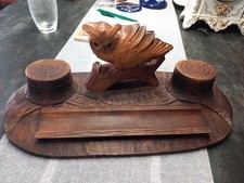 Altes schreibtischset holz gebraucht kaufen  Schwetzingen