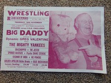 British wrestling leaflet for sale  LONDON