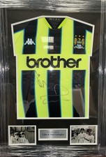 Signed framed manchester for sale  CHESTER LE STREET