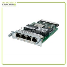** Placa de interface WAN de alta velocidade HWIC-4T1/E1 Cisco 4 portas canal transparente T1/E1** comprar usado  Enviando para Brazil
