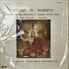 JEAN LANGLAIS: Christ in Majesty-M1969?LP WORLD PREMIERE RECORDING MASS comprar usado  Enviando para Brazil