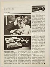 1983 revista artigo fotográfico computadores domésticos computador Apple Lisa abaixo de US$ 10.000, usado comprar usado  Enviando para Brazil