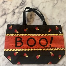 Mini sacola de lona vintage Kimberly Montgomery Halloween milho doce comprar usado  Enviando para Brazil