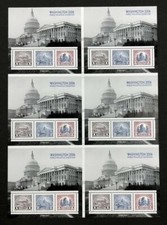 EUA, SC# 4075 folha de imprensa sem cortes Washington 2006 Exposição Filatélica Mundial, sem marca de charneira comprar usado  Enviando para Brazil