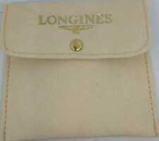 Bolsa para Relojes Bolsillo Longines 10X10cm Beige con la Escritura Oro Tachón comprar usado Bolsa para Relojes Bolsillo Longines 10X10cm Beige con la Escritura Oro Tachón comprar usado  Enviando para Brazil