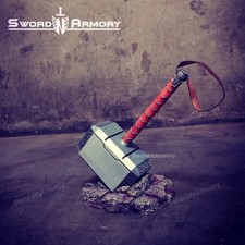 Martelo de metal completo escala cosplay coleção martelo modelo brinquedo (com base de suporte), usado comprar usado  Enviando para Brazil