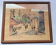 Aquarelle roland irolla d'occasion  Trévoux