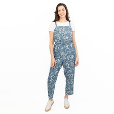 Womens blue dungarees for sale  REDHILL