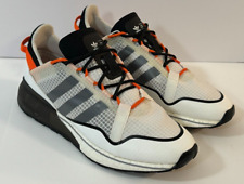 Adidas ZX 2K Boost Pure Zapatos Para Hombre Nube Blanco Gris Naranja H06568 - Talla 10.5, usado segunda mano  Embacar hacia Argentina