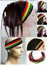Faixa de cabeça Rasta Reggae Dreadlock masculina feminina envoltório de cabeça Jamaica Rastafari, usado comprar usado  Enviando para Brazil