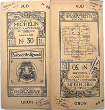 Carte routière ancienne d'occasion  Cosne-Cours-sur-Loire