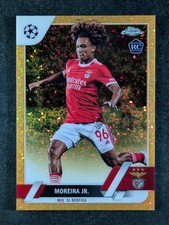 2022-23 Topps Chrome UEFA MOREIRA JR. 33/50 RC Gold Mini-Diamond Refractor #37, usado comprar usado  Enviando para Brazil