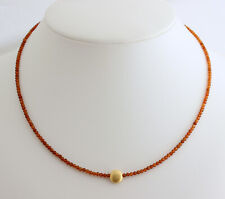Hessonit granat kette gebraucht kaufen  Idar-Oberstein