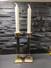 Jugendstil messing kerzenstän gebraucht kaufen  Norderstedt