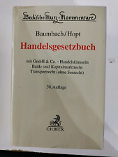 Handelsgesetzbuch kommentar ba gebraucht kaufen  Nürnberg
