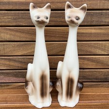 Statuettes chats siamois d'occasion  Granville