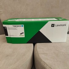 Lexmark 72K1XC0 | Cartucho de toner ciano de rendimento extra alto fabricante de equipamento original | Overboxed comprar usado  Enviando para Brazil