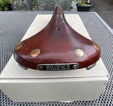 Brooks brown leather for sale  WARE