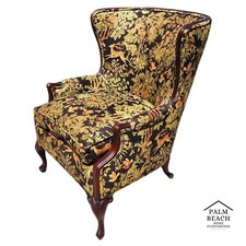 Antique wingback armchair for sale  Lake Worth