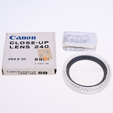 Usado, Filtro de lente close-up Canon 240 58mm comprar usado  Enviando para Brazil
