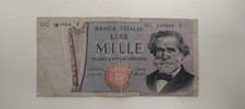 Banconota italiana millelire usato  Latina