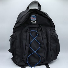 Mochila de equipamento de mergulho PADI durável preta vários bolsos zíperes, usado comprar usado Mochila de equipamento de mergulho PADI durável preta vários bolsos zíperes, usado comprar usado  Enviando para Brazil