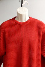 Suéter masculino retrô vintage de algodão vermelho com nervuras Eddie Bauer, tamanho XL comprar usado Suéter masculino retrô vintage de algodão vermelho com nervuras Eddie Bauer, tamanho XL comprar usado  Enviando para Brazil