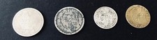 Four georgian coins. for sale  BATTLE