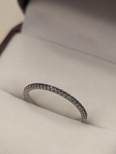 Jaffe sapphire eternity for sale  Little Rock
