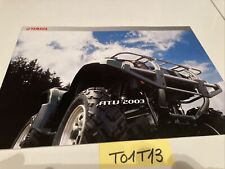 Yamaha atv 2003 d'occasion  Decize