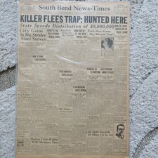 Dillinger shoots police for sale  Shoreham
