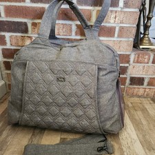 Bolsa tote de viagem LUG Pontoon 2 Weekender com alça de ombro cinza RFID  comprar usado Bolsa tote de viagem LUG Pontoon 2 Weekender com alça de ombro cinza RFID  comprar usado  Enviando para Brazil